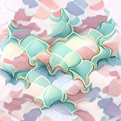 Gentle Pastel Hues Seamless Pattern Design