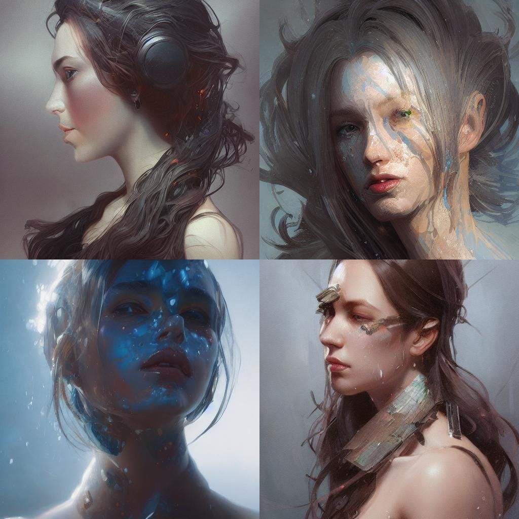 Detailed Portrait in Unreal Engine Style