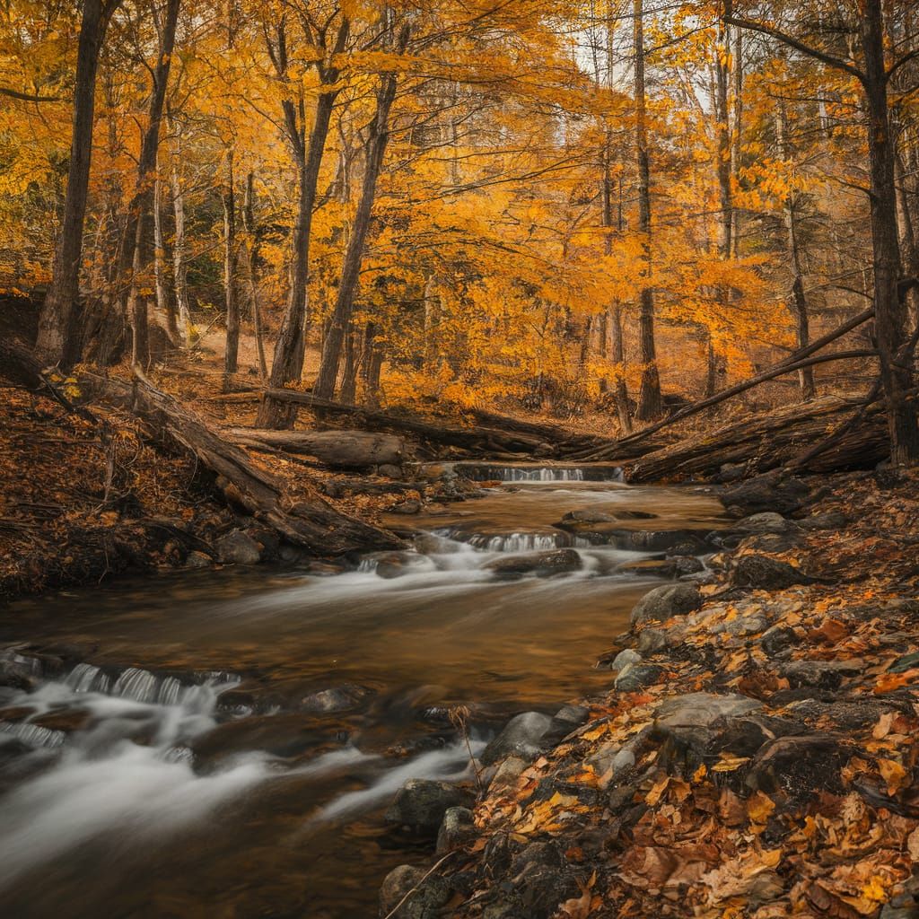 Abstract Wisdom Stream: AI Generated Concept