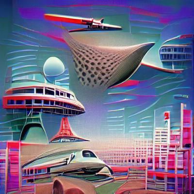 Retro Futurism Design with Vintage Elements