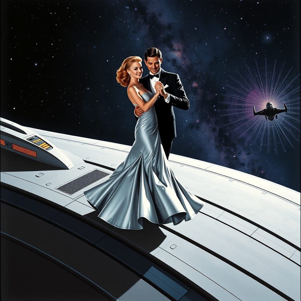 Rogers and Astaire Dance on the Starship Enterprise