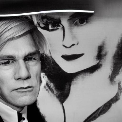 Mysterious Portraits in Film Noir Style