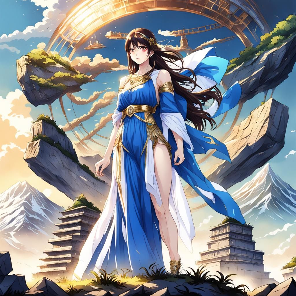 Alexandra Daddario as Anime Bikini Goddess