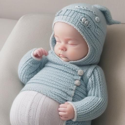 Keira Swan Knitting Baby Clothes