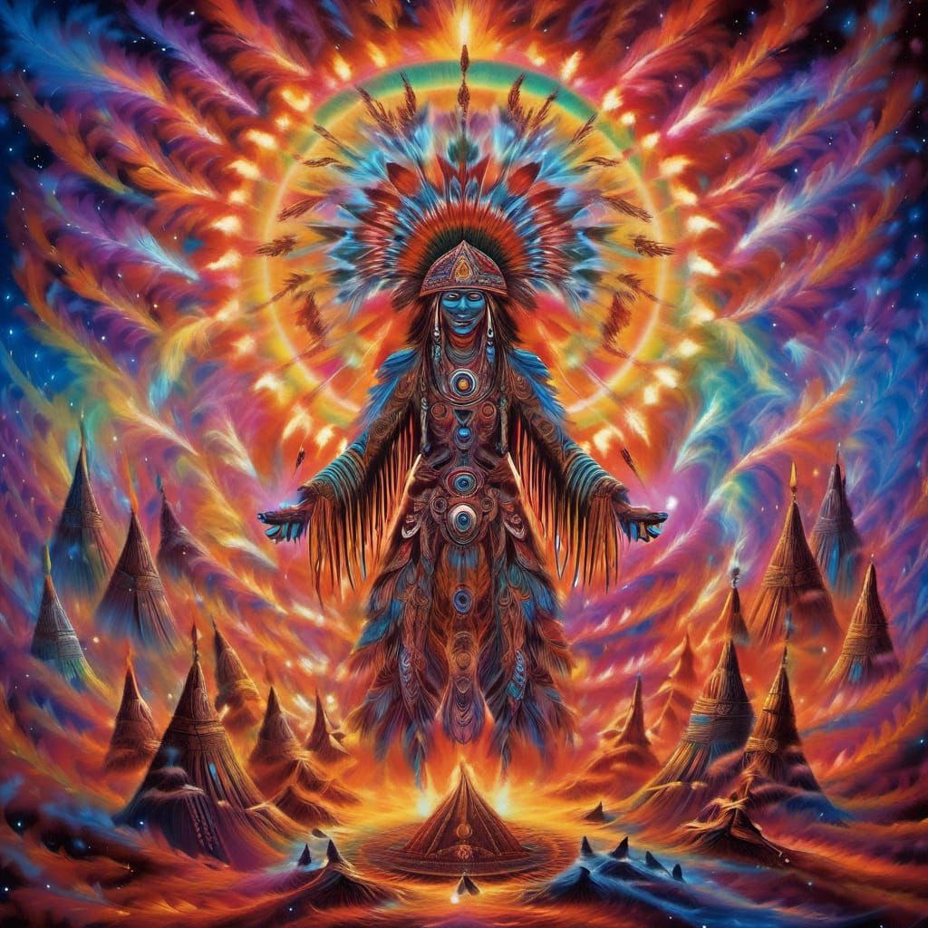 The Sacred Fire Shaman