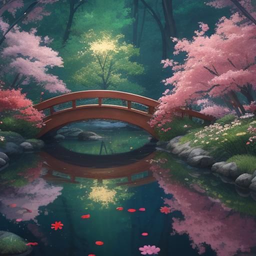 ..in full red and green bloom..