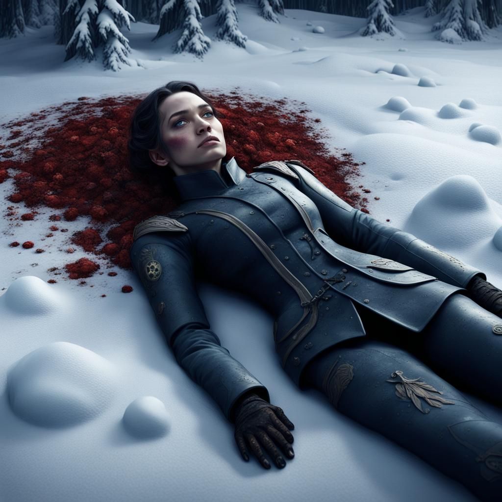 Rue's Tragic Demise: A Detailed Matte Painting