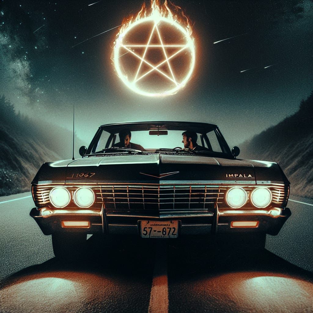 1967 Impala Under Spectral Sign, Cinematic Style