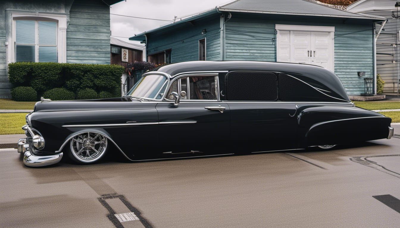 Lowrider Hearse