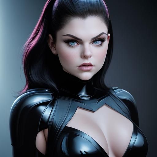 Sith-Inspired Portrait of Actresses Fusion