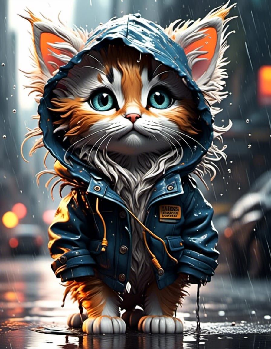 Wet City Kitty II