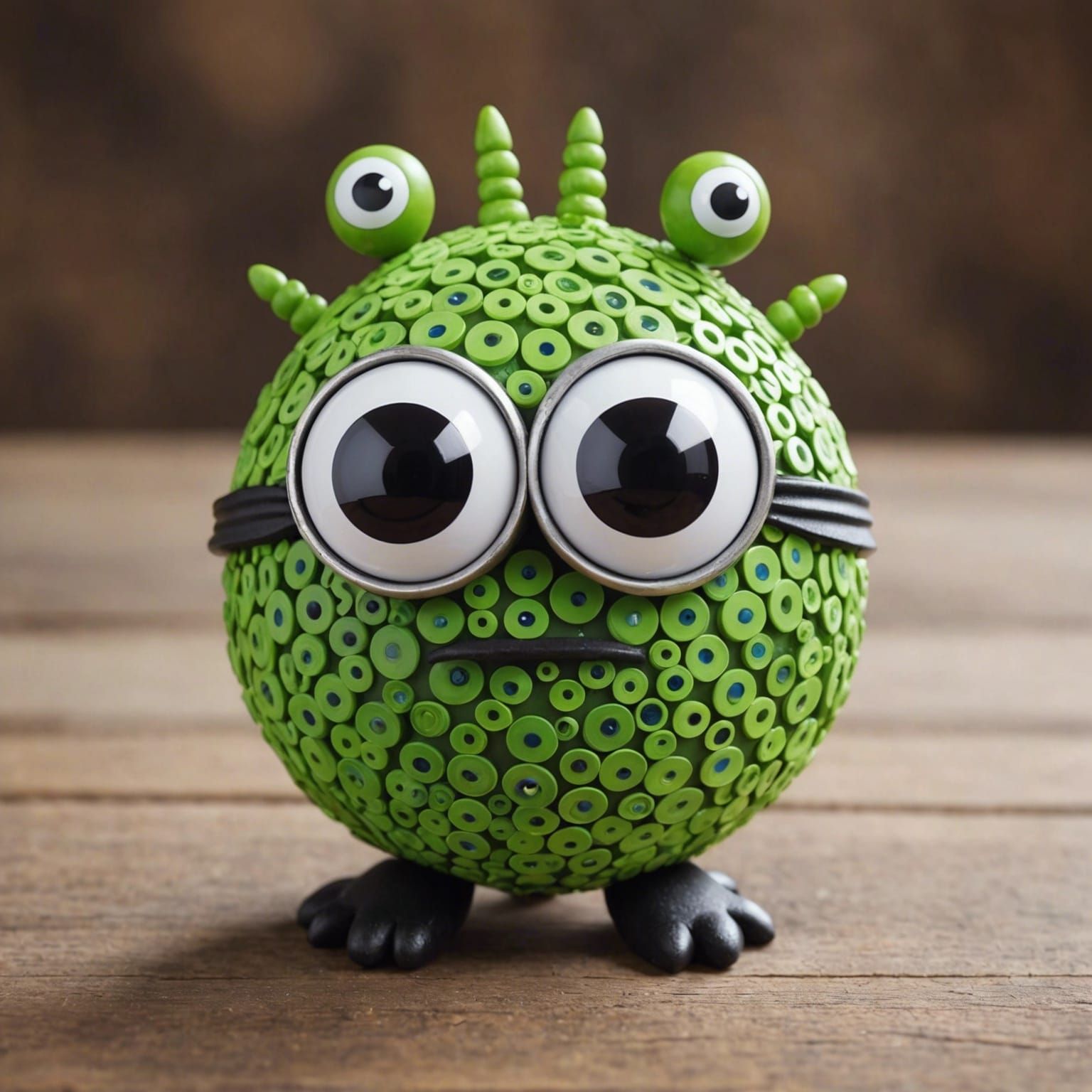 Whimsical Googly Eye Creations: Expressive Object Art