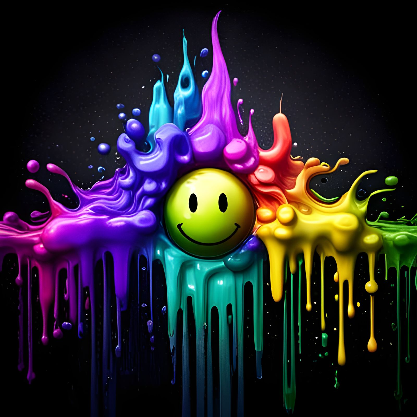 Dripping Paint Icon