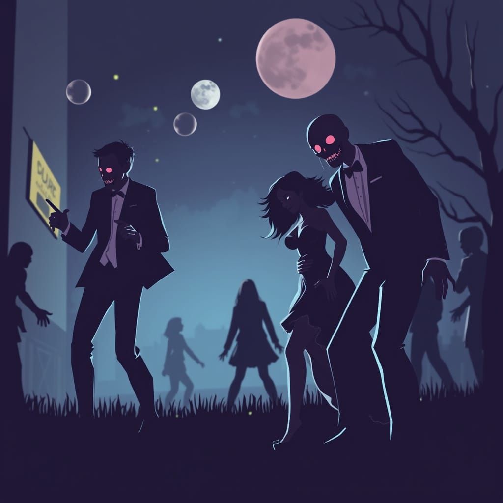 Zombie Prom Night at The Highschool of The Undead