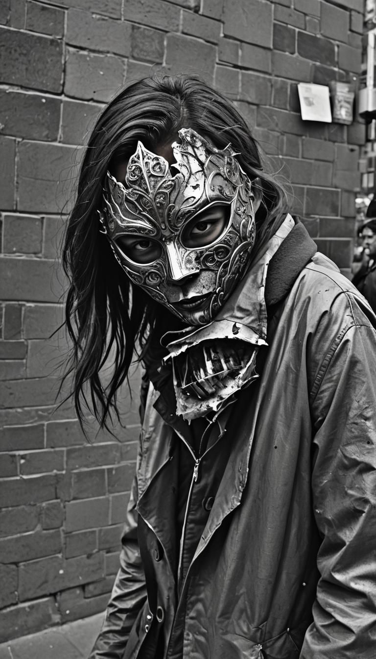 Dystopian Masquerade of Fear: The Harbinger's Twisted Game