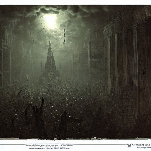 Fallout 2056: Apocalyptic Horror in Engraving Style