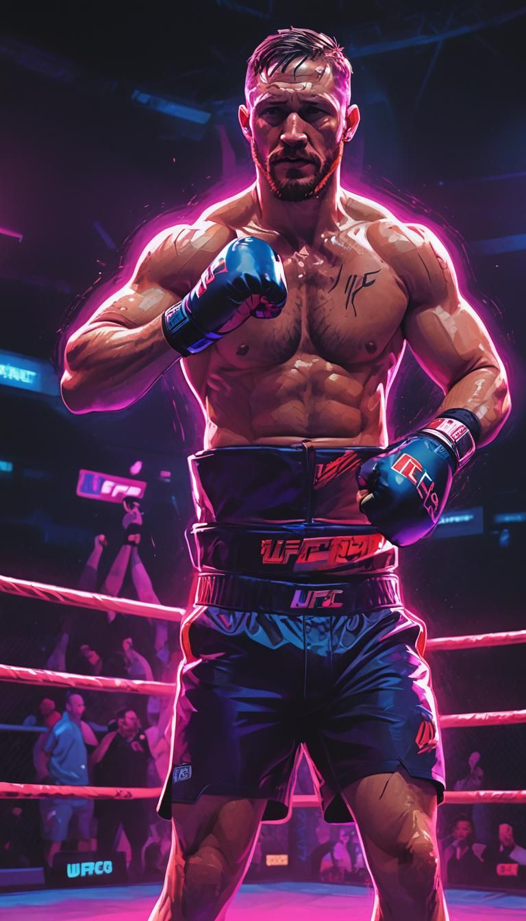 Tom Hardy as a UFC fighter