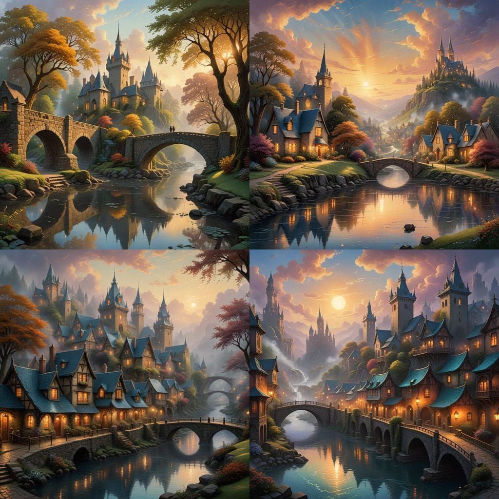 Ethereal Oathbridge: A Historic Town of Wonders