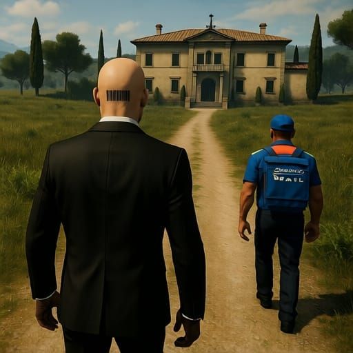 Agent 47 in Italy