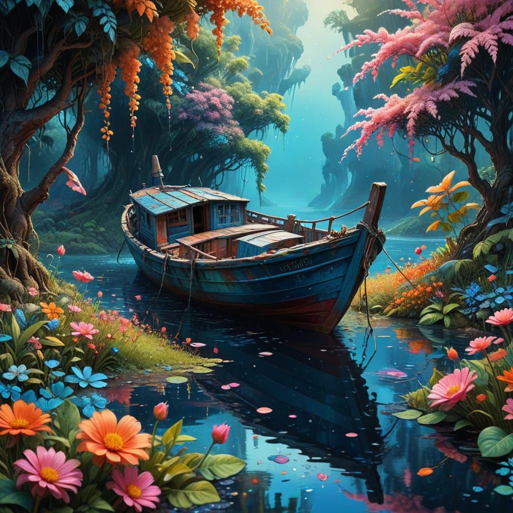 Abandoned Old boat
