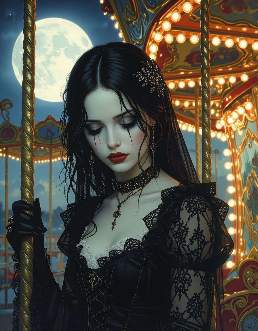 Spectral Woman from Carousel