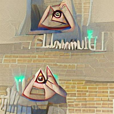 Minimalist Eye of Providence Icon Design