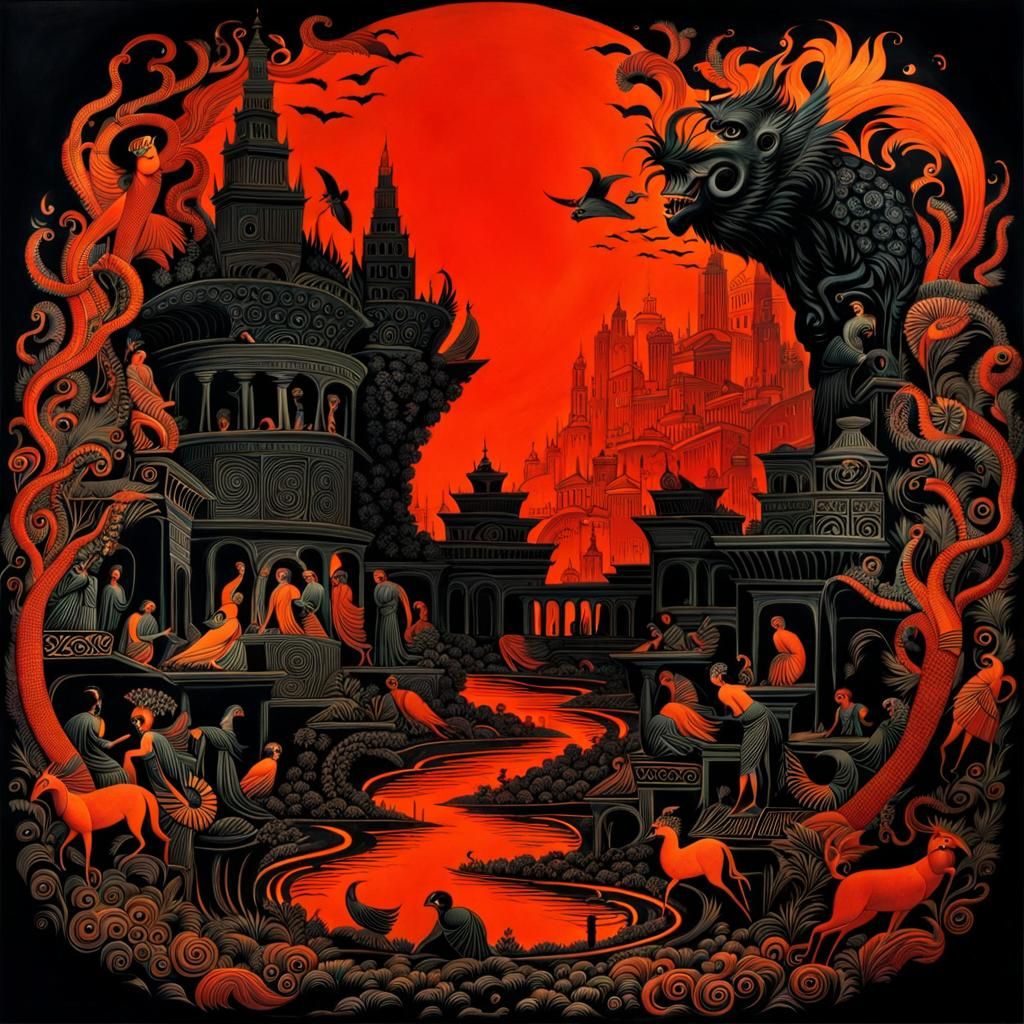 Maximalist Athenian Underworld: Torment and Anguish