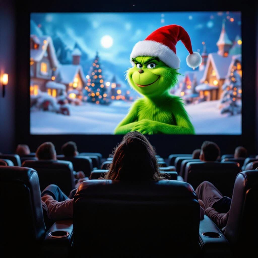 Watching The Grinch in a Luxurious Cineplex