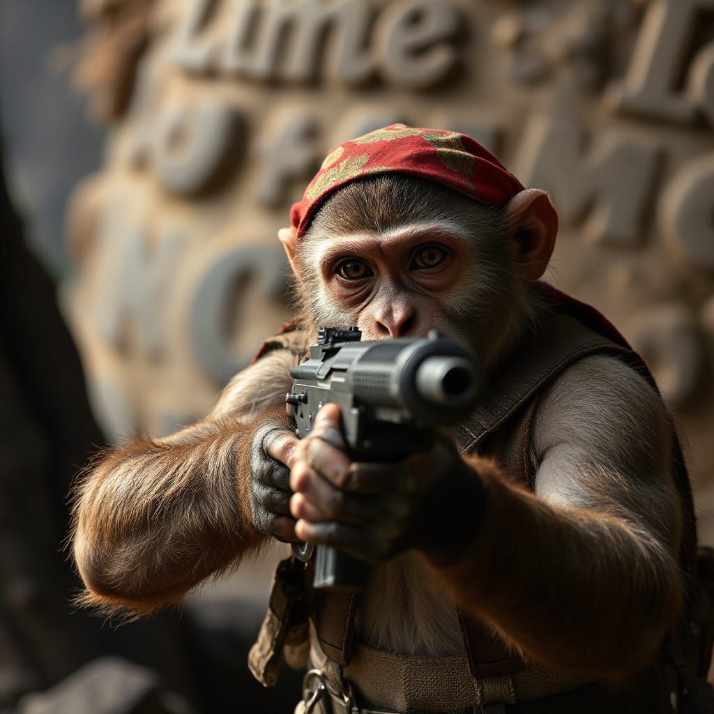 Monkey Rambo: Apes in Action