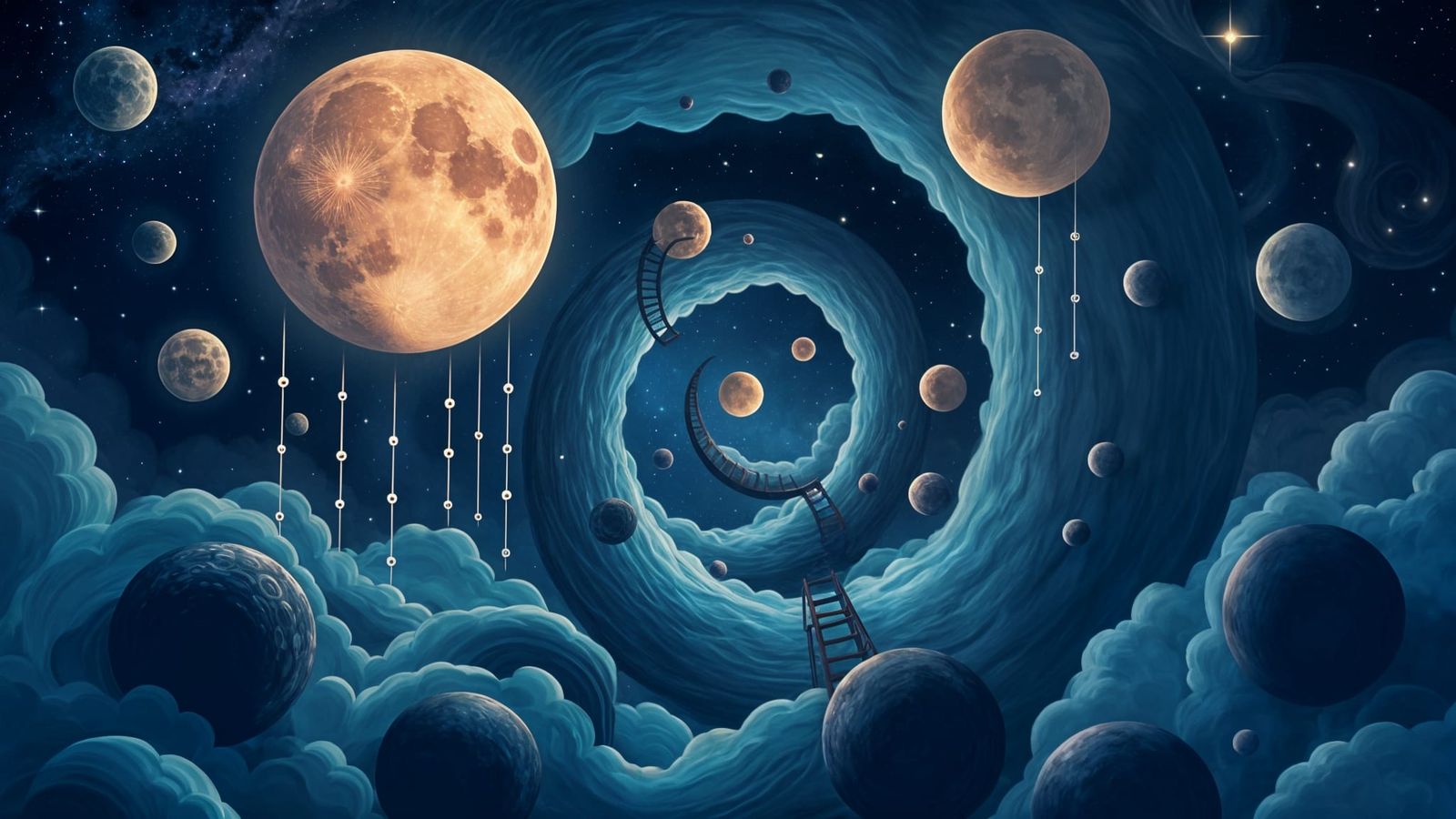 Dreamy Hypermoon Spiral