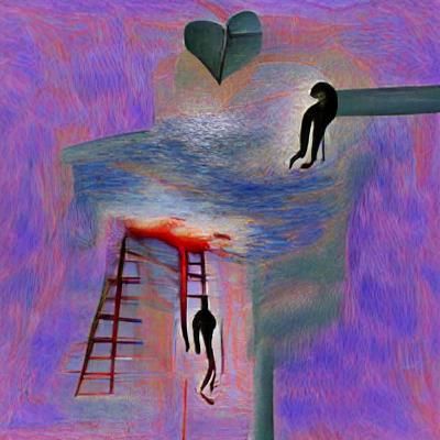 Blank Canvas: Visualizing Absence of Thought