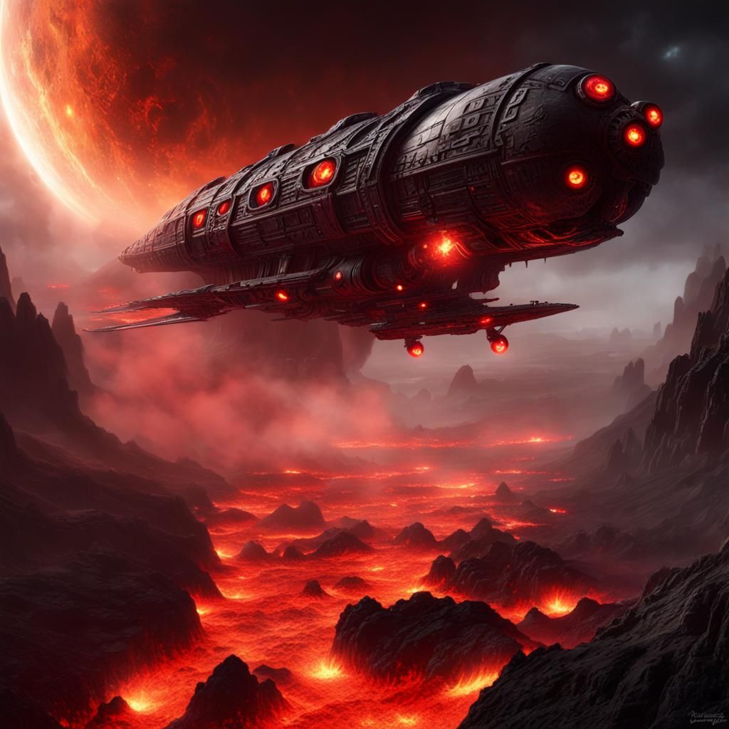 Imperial navy scout space ship