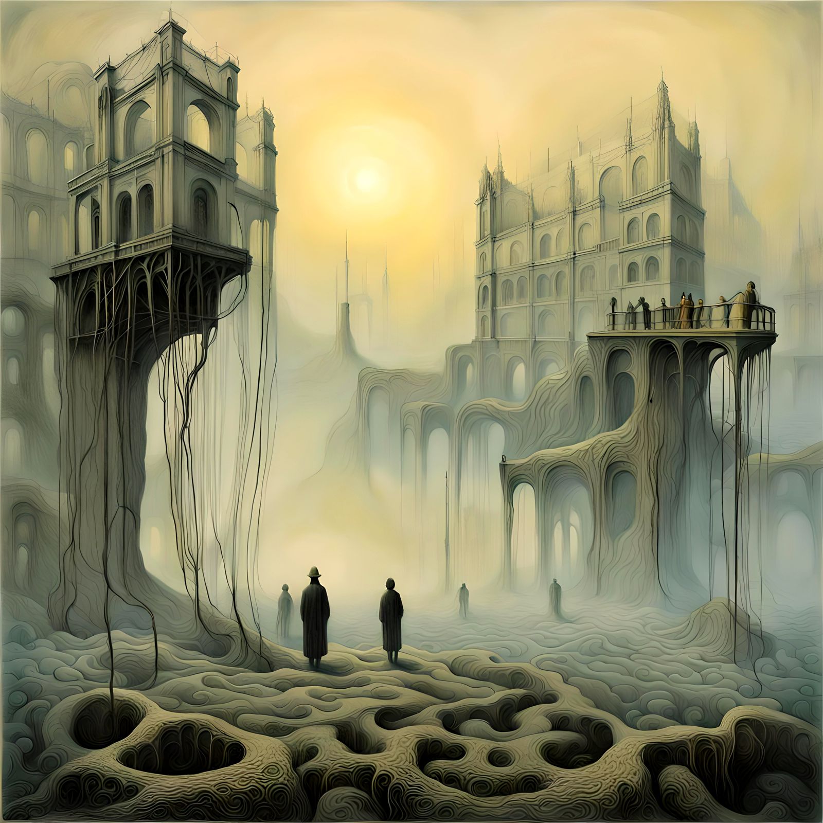 Ethereal Landscape of the Collective Unconscious