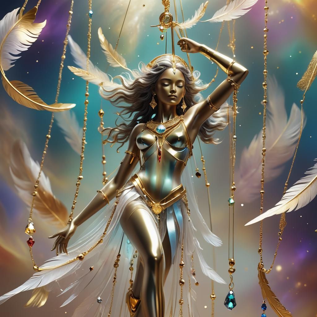 Libra: Golden Cosmic Symbol of Justice