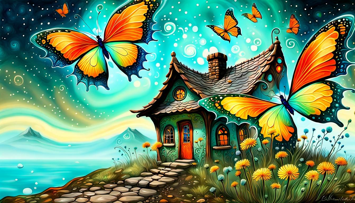 🦋THE BUTTERFLY COTTAGE🦋