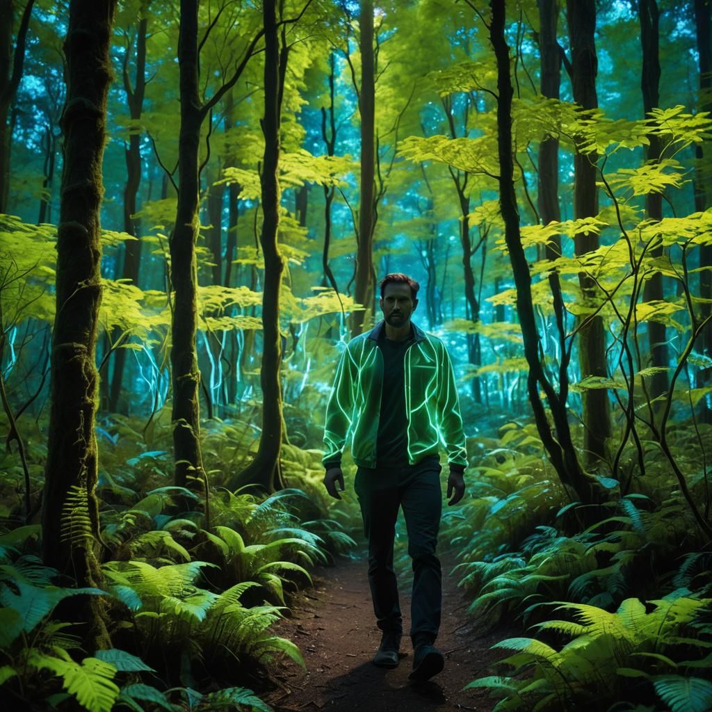 Fluorescent Forest