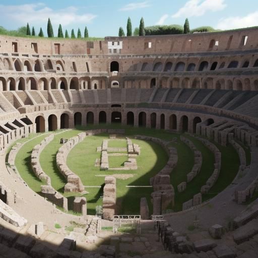 Spectacular Roman Gladiator Arena