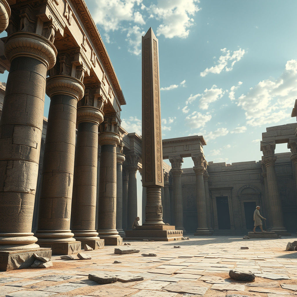 Dramatic Obelisk Discovery in Abandoned Egyptian Temple