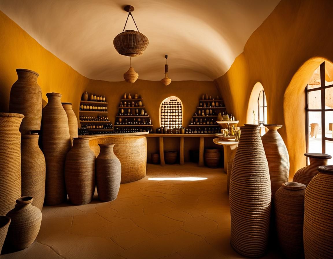 Siwa Oasis Olive Oil Showroom Interior