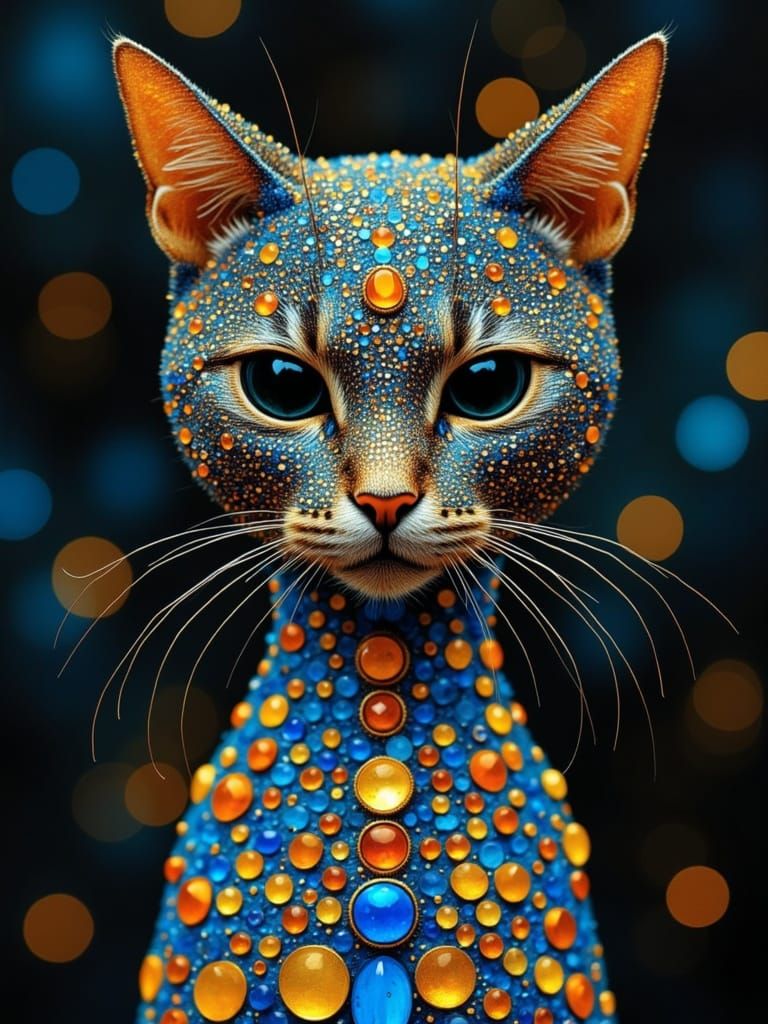 Yayoi Kusama Jewel Cat