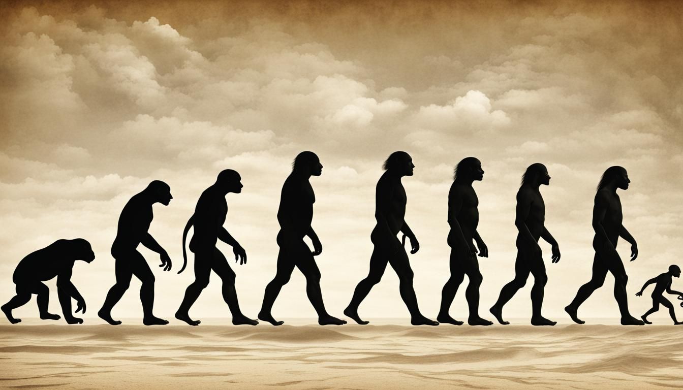 Surreal Evolution of Man: A Visual Masterpiece