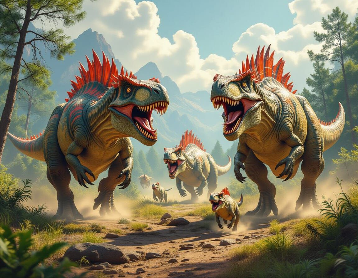 Carnivorous Jurassic Critters