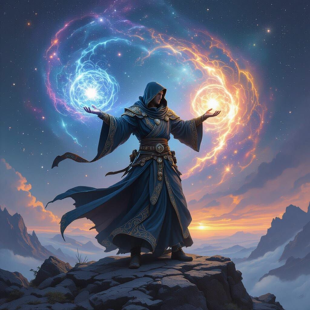 Dragonborn Sorcerer Conjuring Celestial Energy