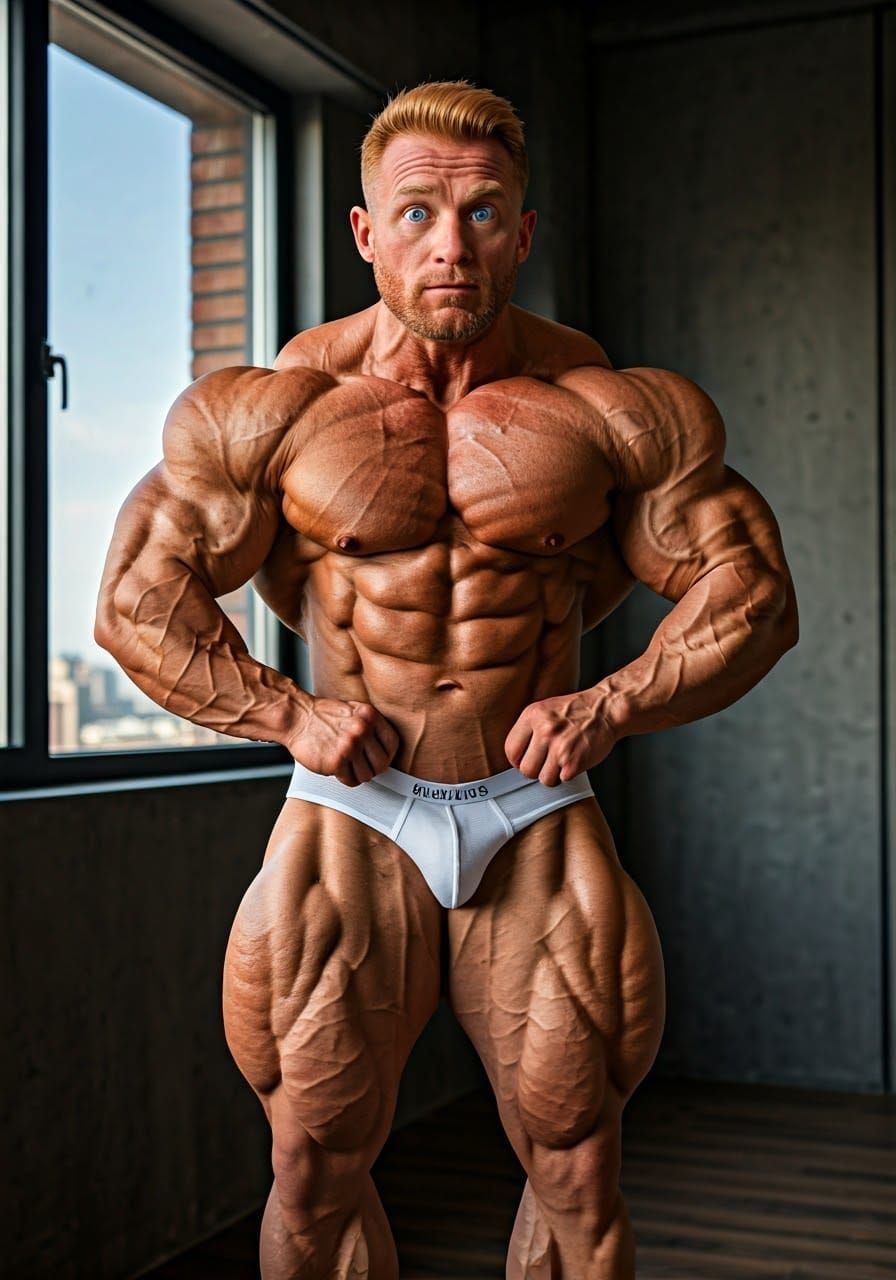 Dawn's Awakening for a Chiseled Bodybuilder