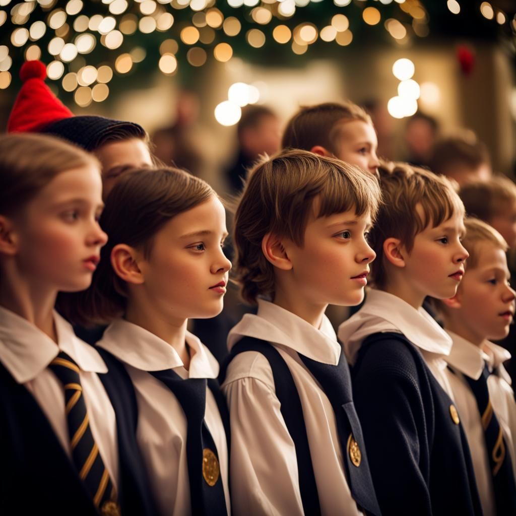 Christmas Market in School Hall: Professional Photography