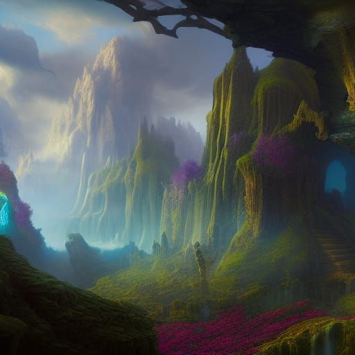 Fantasy landscape