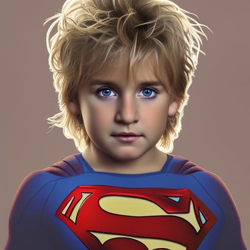 A young superman