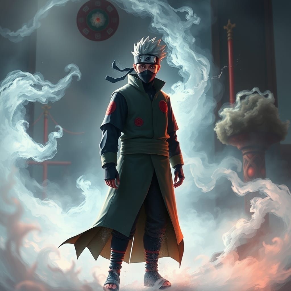 Kakashi Hatake in a Mystical Dreamscape