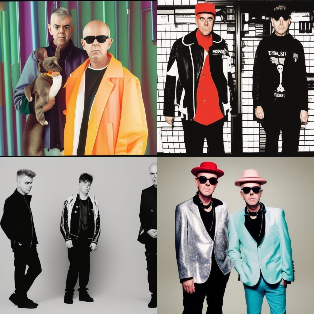 Pet Shop Boys Generated Image