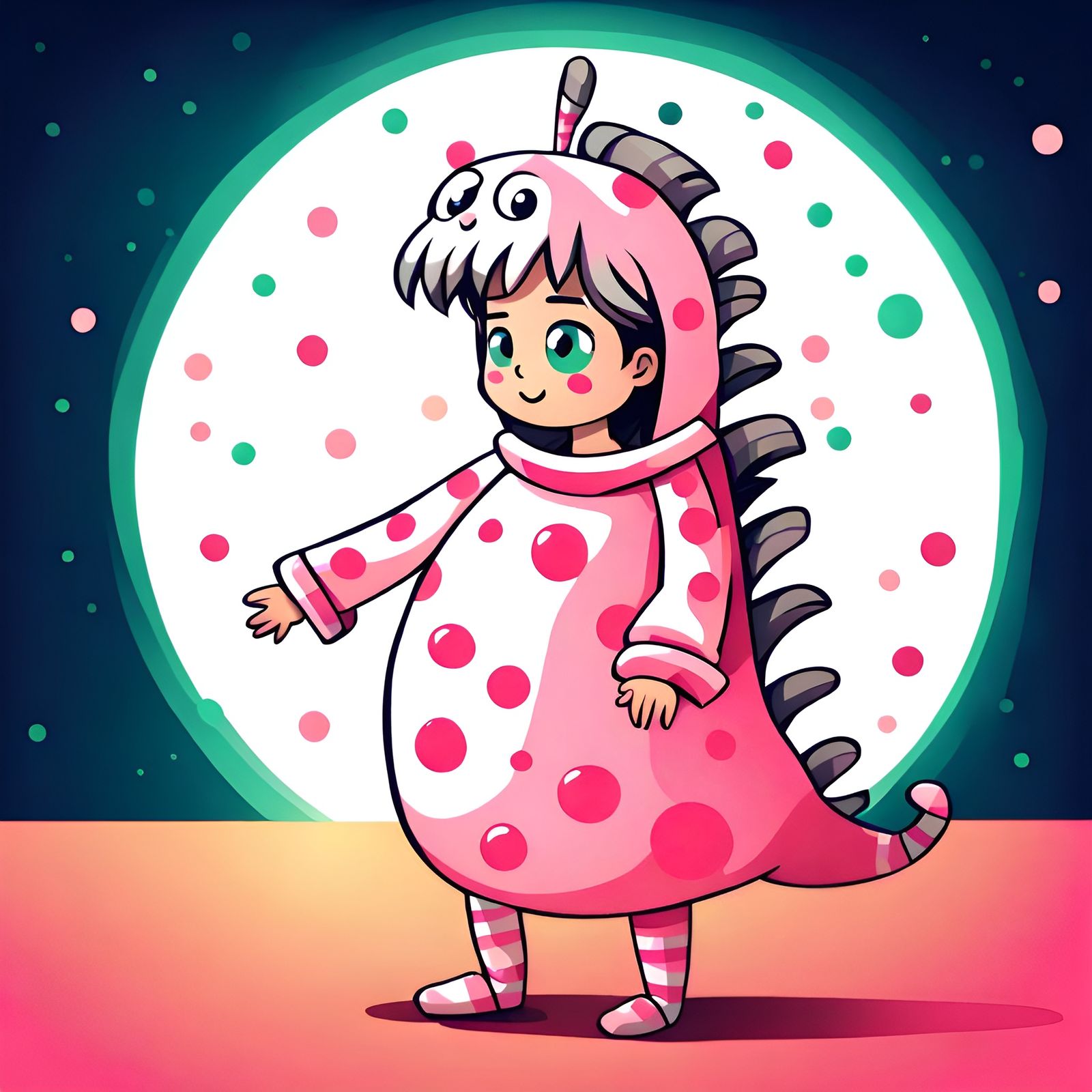 Cute Alien Girl costume
